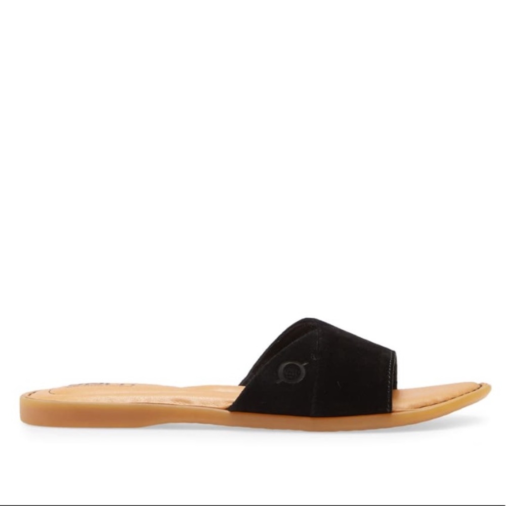 Born Gudena Black Slide Sandal - Picture 3 of 14